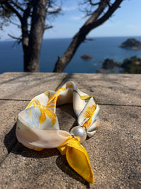 Foulard bijou — Capucine