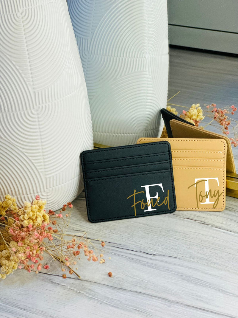 Porte-cartes à personnaliser